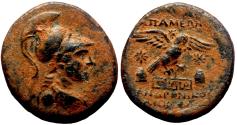 Ancient Coins - APAMEIA (Phrygia) AE24. EF-. Magistrates Andronikos and Alkion. Eagle.
