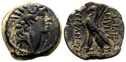 Ancient Coins - ANTIOCHOS VIII GRYPOS AE18. EF-. Antioch mint. 111-110 BC.