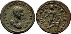 Ancient Coins - ANAZARBOS (Cilicia) AE22 (Diassarion). Hostilianus. VF+. Apollo.