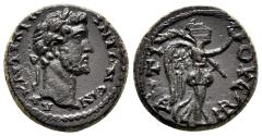 Ancient Coins - ANTIOCHIA AD MAEANDRUM (Caria) AE18. Antoninus Pius. EF. Nike.