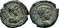 Ancient Coins - COMMODUS AE17. EF/EF-. Hadrianopolis (Thrace) mint. Hermes.