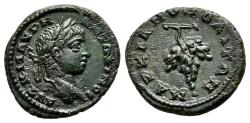 Ancient Coins - MARKIANOPOLIS (Moesia Inferior) AE18. Elagabalus. EF/EF+. Bunch of Grapes.