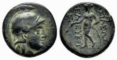 Ancient Coins - SELEUKOS II AE17. EF-. 246-225 BC. Apollo.