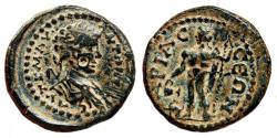 Ancient Coins - ARIASSUS (Pisidia) AE20. Caracalla. EF-/EF. Dionysos.
