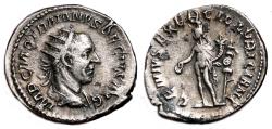 Ancient Coins - TRAJAN DECIUS AR Antoninianus. EF-. GENIUS EXERC ILLVRICIANI.