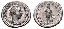 Ancient Coins - GORDIAN III AR Antoninianus. EF+/EF. Hercules.