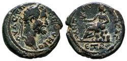 Ancient Coins - CAESAREA (Cappadocia) AE20. Septimius Severus. VF+. Helios. SCARCE!