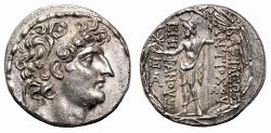 Ancient Coins - ANTIOCHOS VIII AR Tetradrachm. EF. Antioch mint. 121-96 BC.