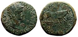 Ancient Coins - AUGUSTUS AE As. aEF/EF-. Yoke.