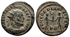 Ancient Coins - CONSTANTIUS I CHLORUS AE Radiate Post-Reform. EF-. Cyzicus mint.