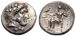 Ancient Coins - ALEXANDER III the Great AR Tetradrachm. EF. Tarsos mint. Zeus. QUALITY!