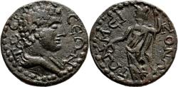 Ancient Coins - TERMESSOS (Pisidia) AE24. EF. Hermes - Athena.