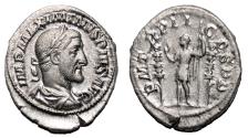 Ancient Coins - MAXIMINUS I THRAX AR Denarius. EF/EF-. Emperor.