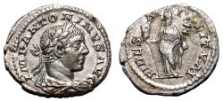 Ancient Coins - ELAGABALUS AR Denarius. EF+/EF. The fidelity.