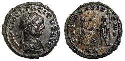 Ancient Coins - TACITUS AE Antoninianus. EF+. Antioch mint. The clemency.