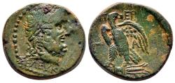 Ancient Coins - PERGAMON (Mysia) AE22. EF-. Circa 200-133 BC. Magistrate Seleukos.