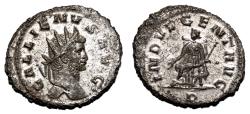 Ancient Coins - GALLIENUS Bi Antoninianus. EF+/EF. FULLY SILVERED. The indulgentia.