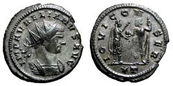 Ancient Coins - AURELIAN AE Antoninian. EF/EF-. Siscia mint. Emperor.