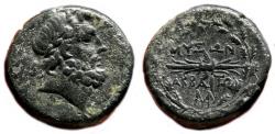 Ancient Coins - ABBAITIS (Phrygia) AE21. EF-. 2nd-1st century BC.