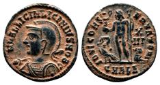 Ancient Coins - LICINIUS II AE Follis. EF+/EF. Alexandria mint. Iovi.