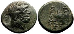 Ancient Coins - MOPSOS/MOPSUESTIA (Cilicia) AE23. EF-. 2nd-1st Century BC. Zeus.