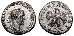 Ancient Coins - TREBONIANUS GALLUS AR Tetradrachm. EF+/EF. Antioch mint.