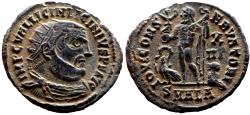 Ancient Coins - LICINIUS I AE Follis. EF. Alexandria mint. Iovi.