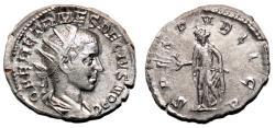 Ancient Coins - HERENNIUS ETRUSCUS AR Antoninianus. EF+/EF. LUSTER. The hope.