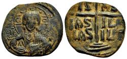Ancient Coins - Anonymous Byzantine Follis. Romanus III. AD 1028-1034. EF-. Constantinople.