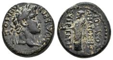 Ancient Coins - LAODICEA AD LYCUM (Phrygia) AE20. Pseudo-Autonomous issue. EF-/VF+. Zeus.