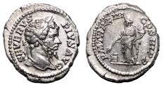 Ancient Coins - SEPTIMIUS SEVERUS AR Denarius. EF/EF+. The annona.