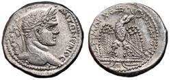 Ancient Coins - CARACALLA AR Tetradrachm. EF/EF+. Seleucia Pieria mint. QUALITY!