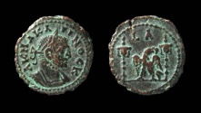 Ancient Coins - Egypt, Alexandria. Carinus. Bilon Tetradrachm. 