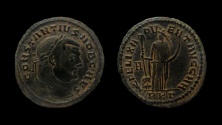 Ancient Coins - Constantius I. As Caesar, 293-305 AD. AE Follis. Carthage mint.