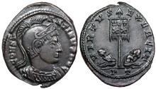 Ancient Coins - Constantine I VIRTVS EXERCIT from Ticinum