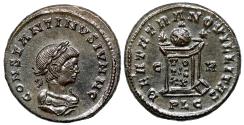 Ancient Coins - Constantine II BEATA TRANQVILLITAS from Lyon