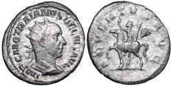 Ancient Coins - Trajan Decius ADVENTVS AVG from Rome