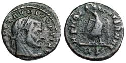 Ancient Coins -  Claudius II  Posthumous issue MEMORIAE AETERNAE from Rome
