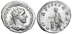 Ancient Coins - Volusian P M TR P IIII COS II from Rome