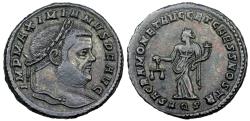 Ancient Coins - Maximianus SACRA MONET AVGG ET CAESS NOSTR from Aquileia