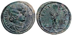 Ancient Coins - Fausta SPES REIPVBLICAE from Lyon