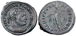 Ancient Coins - Diocletian GENIO POPVLI ROMANI from Trier