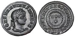 Ancient Coins - Constantine II VOT X from Siscia...thunderbolt mint mark
