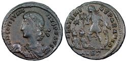 Ancient Coins - Constantius II FEL TEMP captives from Alexandria