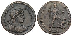 Ancient Coins - Theodosius I VIRTVS EXERCITI from Alexandria