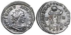 Ancient Coins - Constantine II BEAT TRANQLITAS from London...draped only