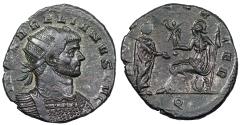 Ancient Coins - Aurelian ROMAE AETER from Mediolanum