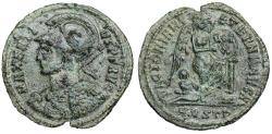 Ancient Coins - Maxentius VICTORIA AETERNA AVG N from Ostia