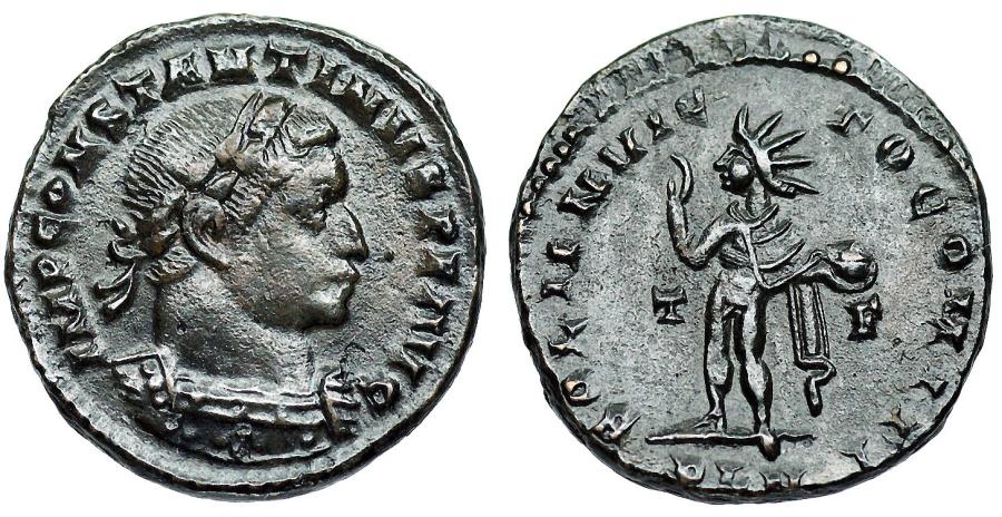 Constantine I SOL INVICTO from London | Roman Imperial Coins