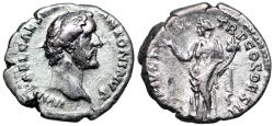 Ancient Coins - Antoninus Pius AVG PIVS P M TR P COS DES II; Felicitas from Rome
